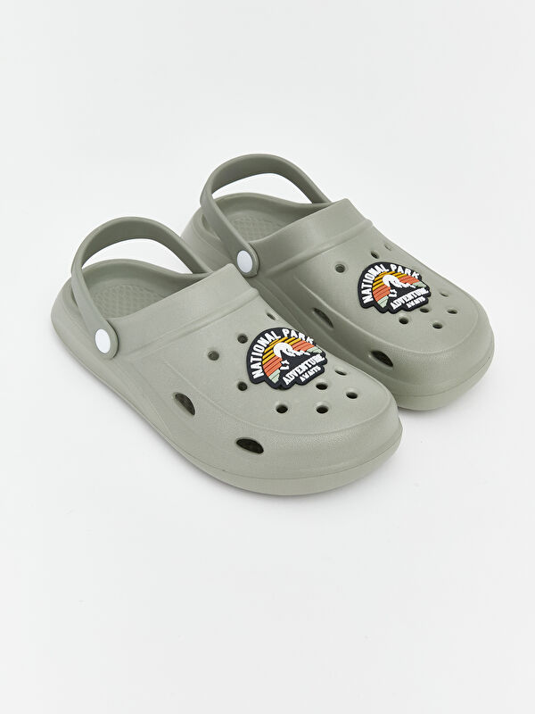 LCW STEPS Boy GREEN Clogs