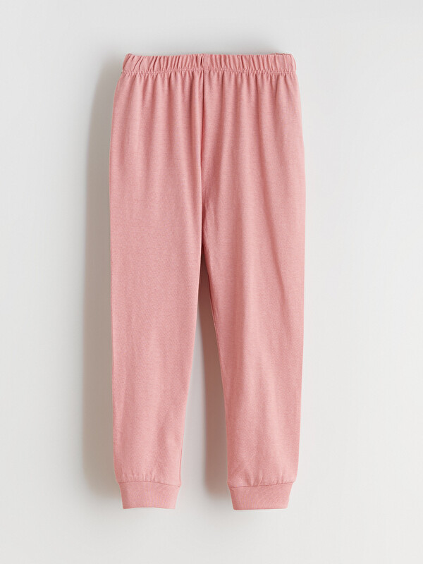 LCW baby Baby Girl's Jogger Sweatpants with Elastic Waistband