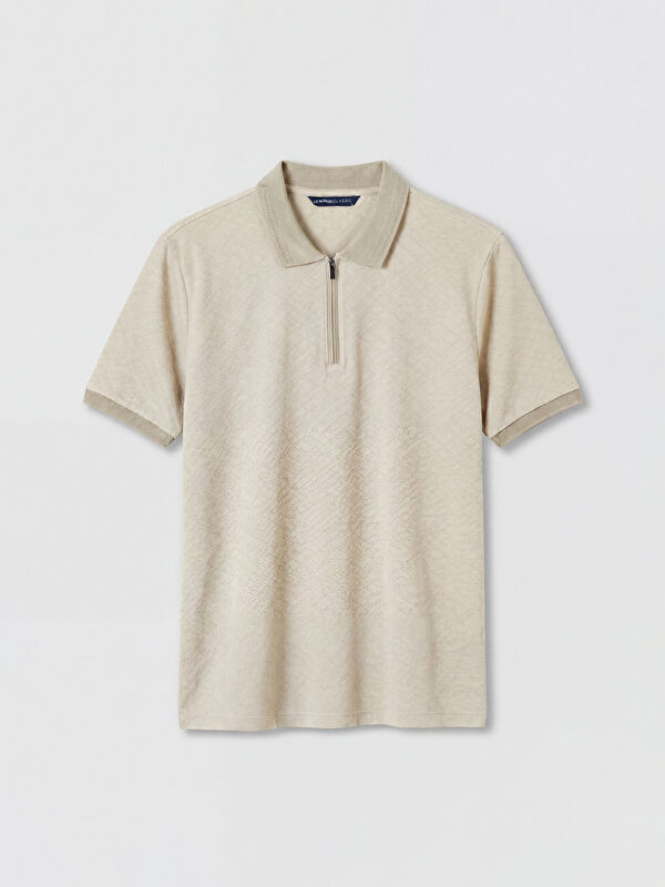 LCWAIKIKI Classic Polo Yaka Dokulu Erkek Tişört