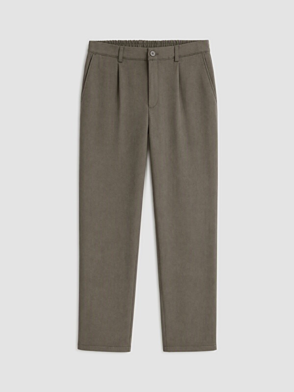 SOUTHBLUE Standard Fit Men's Pleated Trousers