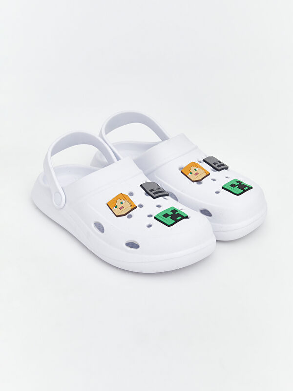 LCW STEPS Minecraft Printed Boys' Beach Sandals