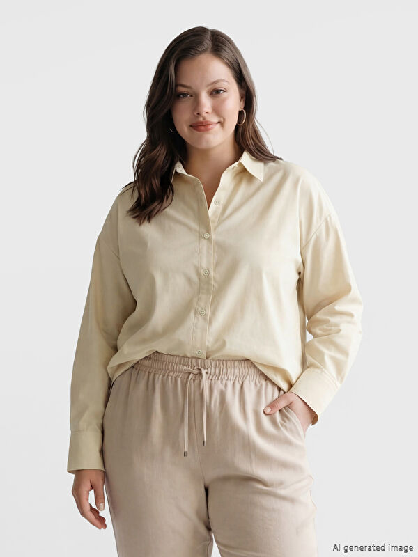 LCW Vision Poplin Women's Shirt