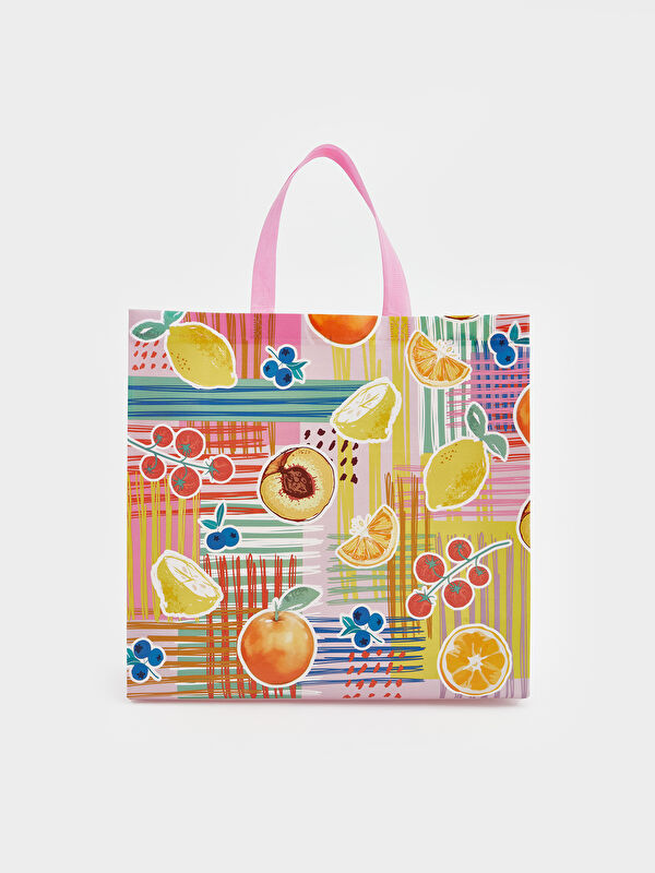 LCW JOY Printed Shopping Tote