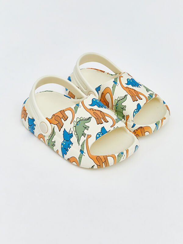 LCW STEPS Dinosaur Print Baby Boy Sandals