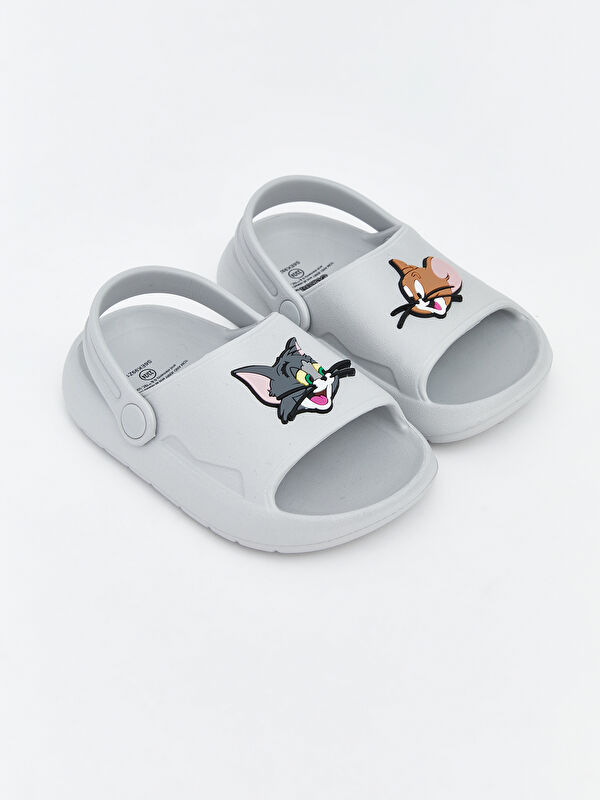 LCW STEPS Tom and Jerry Printed Baby Girl Sandals