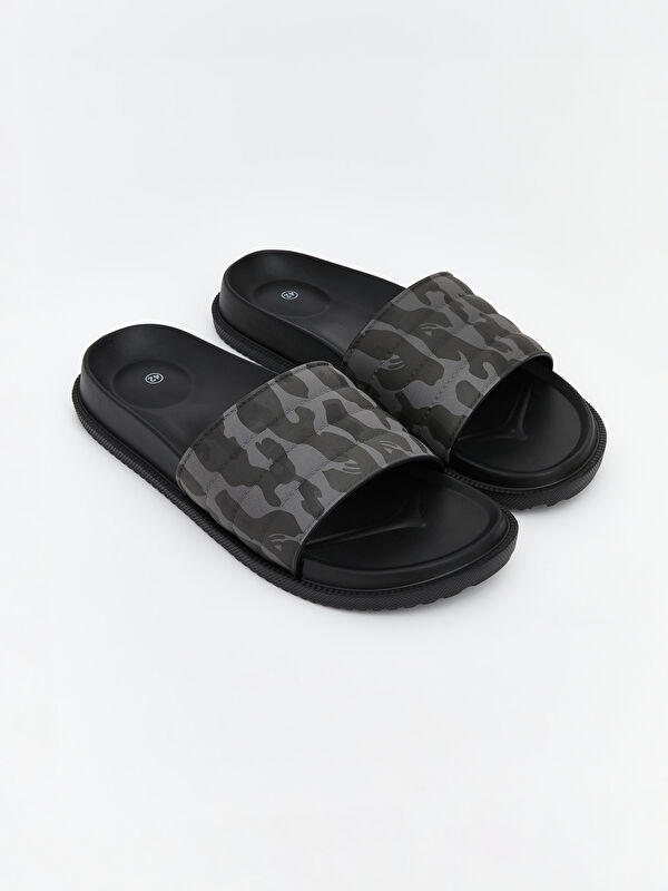 LCW STEPS Patterned Men's Sliders