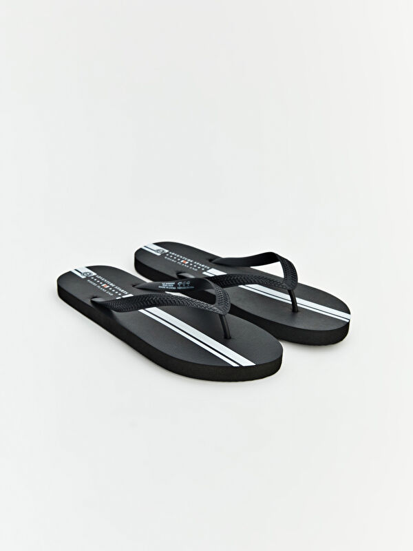 LCW STEPS Men's Striped Beach Sliders