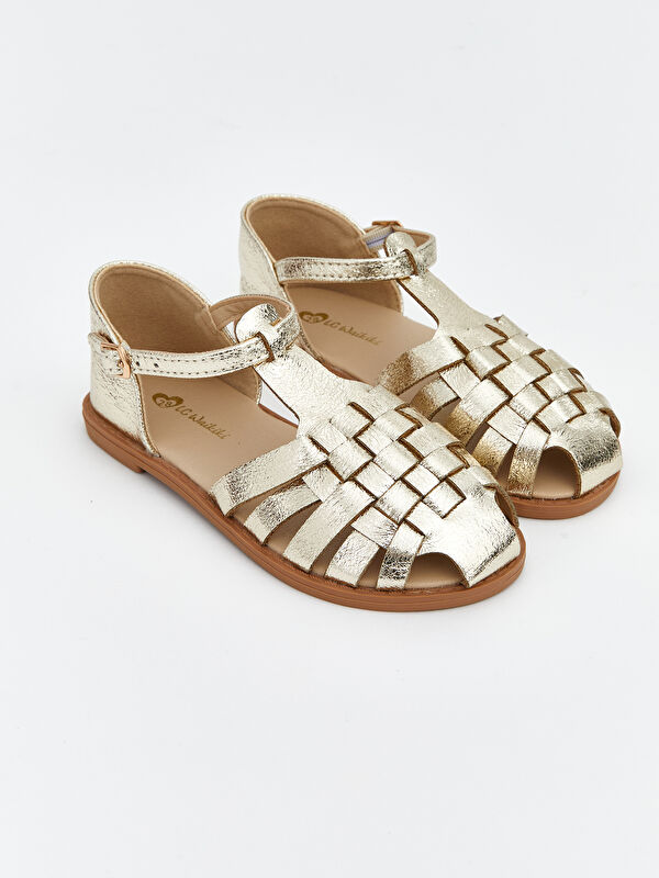 LCW STEPS Faux Leather Baby Girl Ballerinas