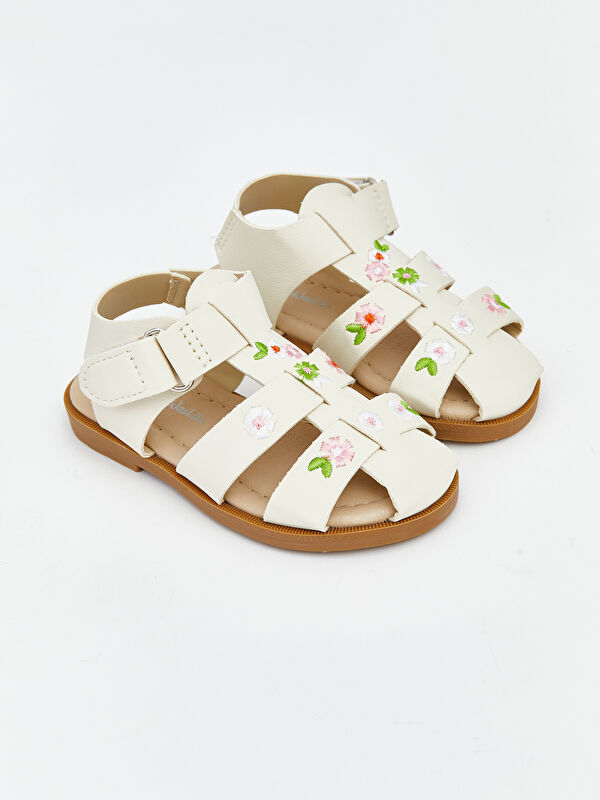 LCW STEPS Embroidered Girls' Sandals