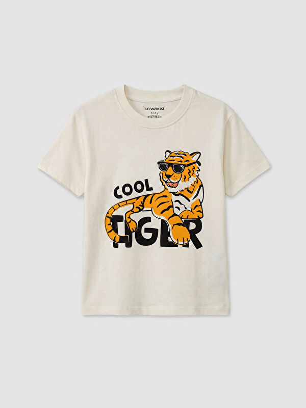LCW Kids Printed Boys' T-Shirt