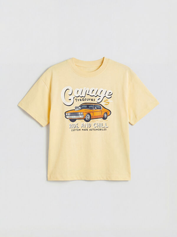 LCW Kids T-shirt Garçon Imprimé Voiture