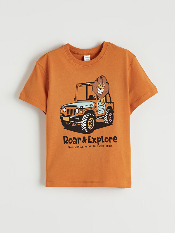 LCW Kids T-shirt imprimé à col rond pour garçons