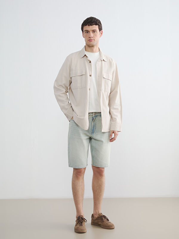 LCW Jeans Man INDIGO Denim Shorts