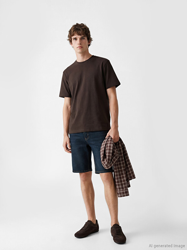 LCW Jeans Standard Fit Men's Jean Shorts