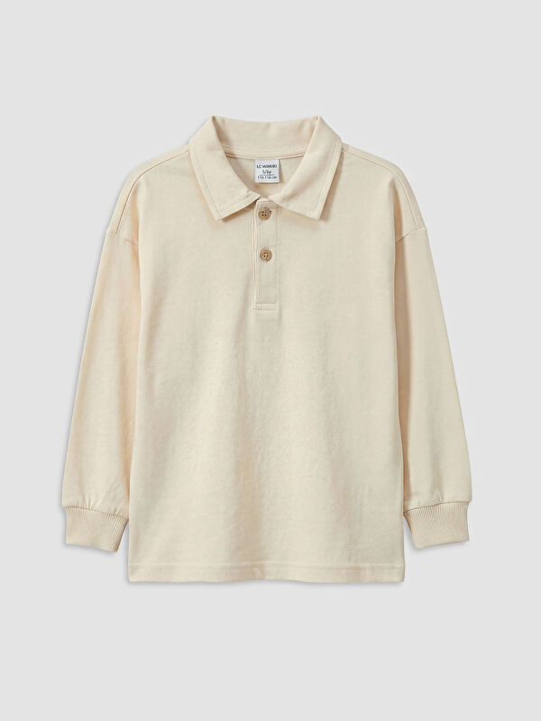 LCW Kids T-shirt à manches longues à col polo pour garçon