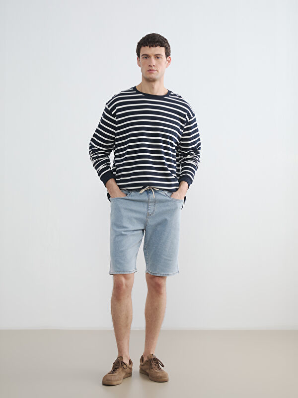 LCW Jeans Man INDIGO Denim Shorts