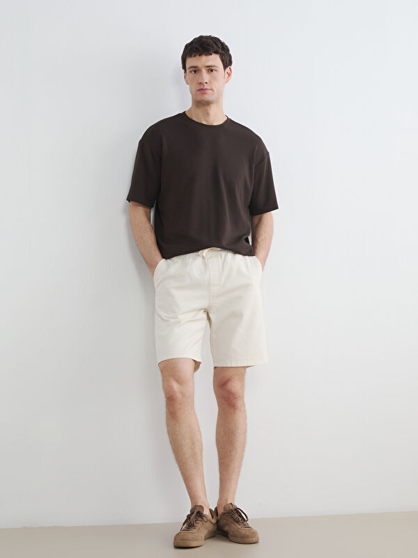 LCW Jeans شورت جينز واسع للرجال