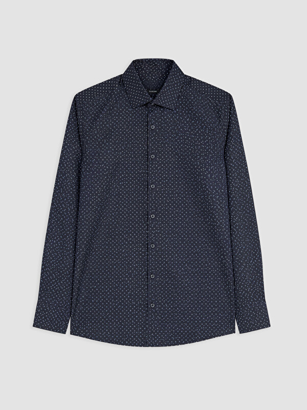 LCW BUSINESS Slim Fit Desenli Erkek Gömlek