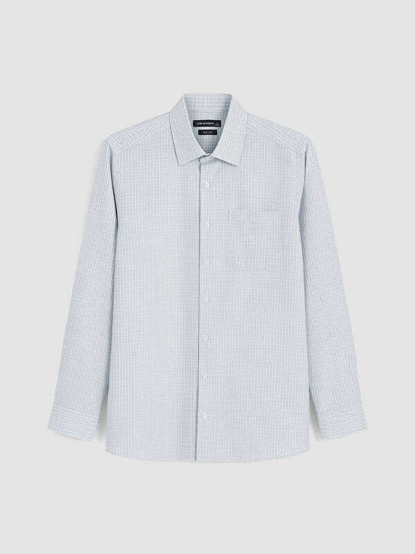 LCW BUSINESS Regular Fit Ekose Erkek Gömlek