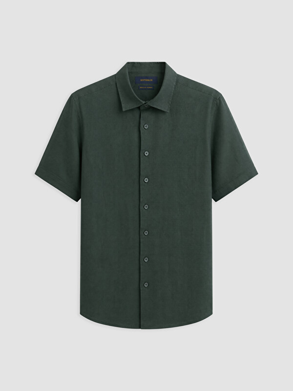 SOUTHBLUE Regular Fit %100 Keten Erkek Gömlek