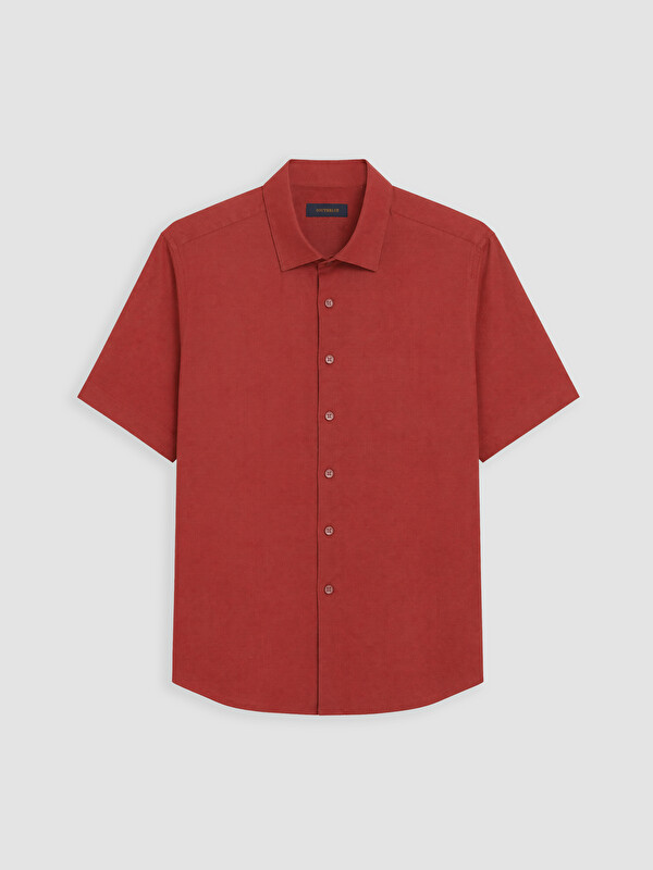 SOUTHBLUE Regular Fit %100 Keten Erkek Gömlek