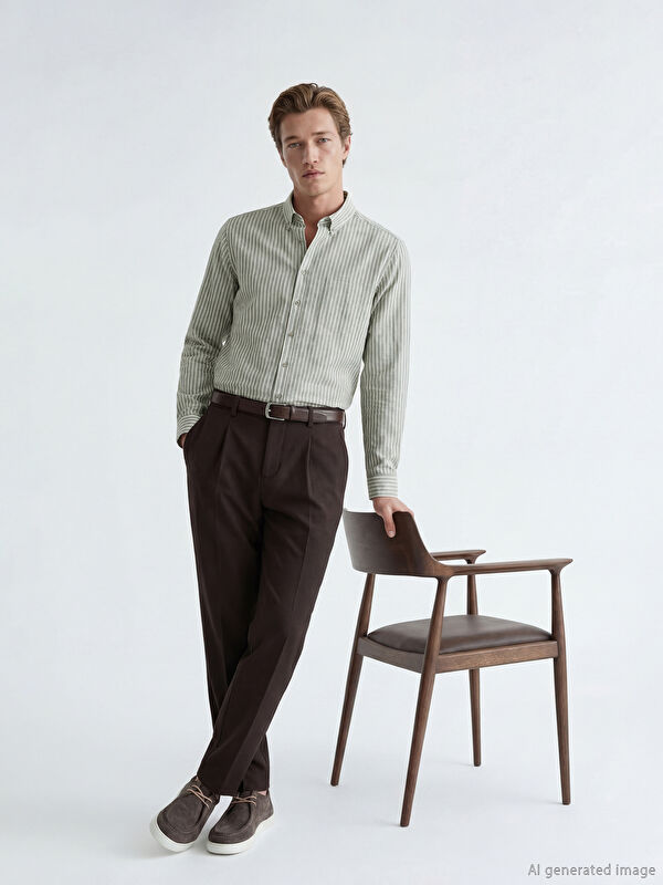 SOUTHBLUE Man KHAKI Shirt