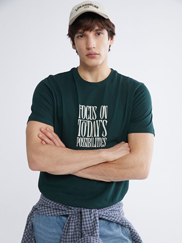 XSIDE Man GREEN T-Shirt