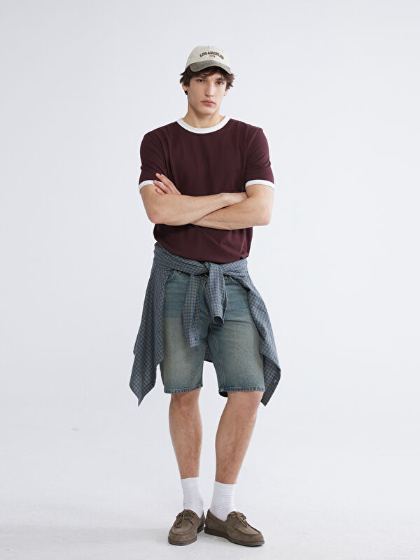 LCW Jeans Baggy Fit მამაკაცის ჯინსის შორტები