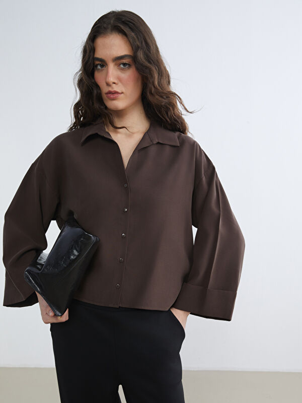 LCW Vision Frau BRAUN Hemd
