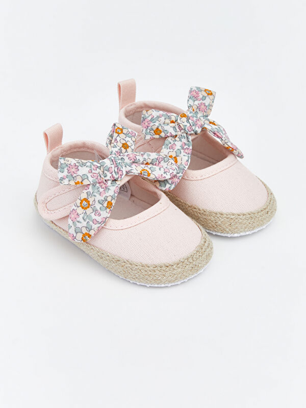 LCW STEPS Bow Detail Baby Girl Pre-Walking Shoes