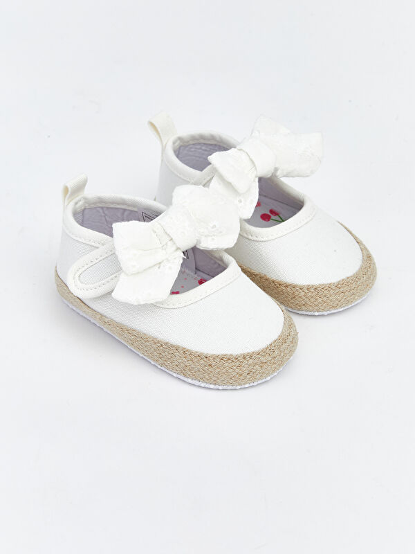 LCW STEPS Bow Detail Baby Girls' Prewalker Shoes