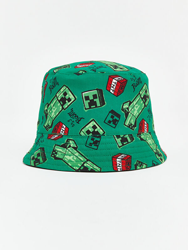 LCW ACCESSORIES Minecraft Baskılı Erkek Çocuk Bucket Şapka