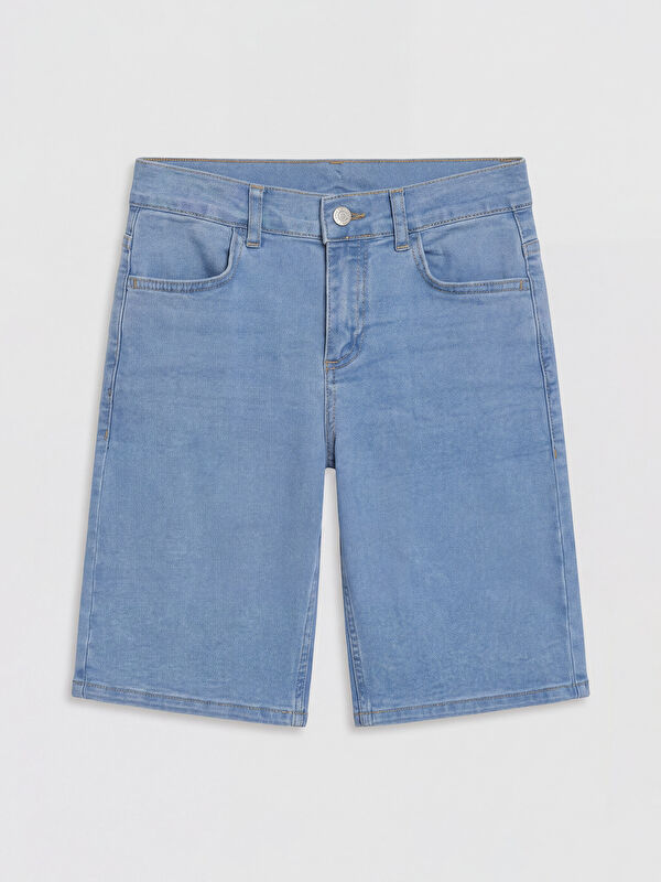 LCW Kids Erkek Çocuk Jean Şort