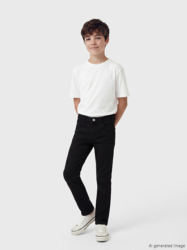 LCW Kids Slim Fit Erkek Çocuk Jean Pantolon