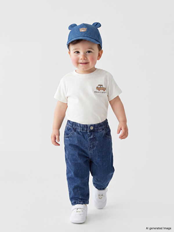 LCW baby Baskılı Erkek Bebek Takım