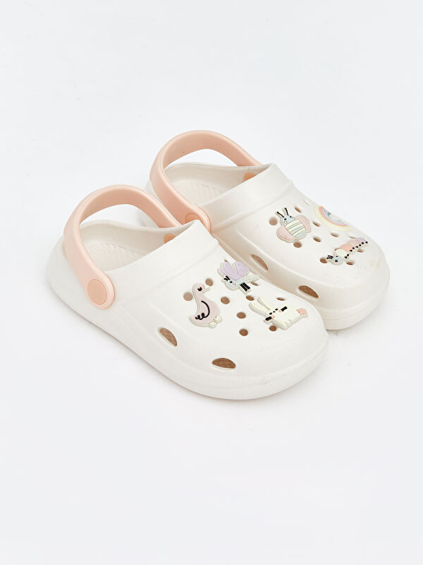 LCW STEPS Animal Print Baby Girls' Beach Sandals