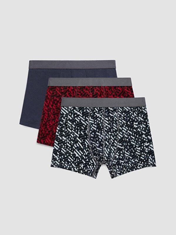 LC WAIKIKI Regular Fit Cotton Men's 3-Pack Boxer