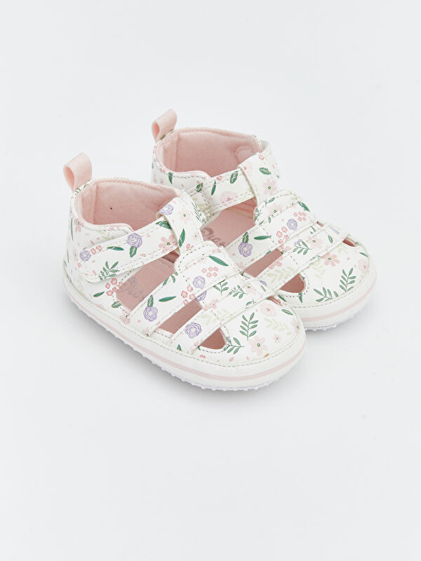 LCW STEPS Hook and Loop Fastening Baby Girls' Sandals