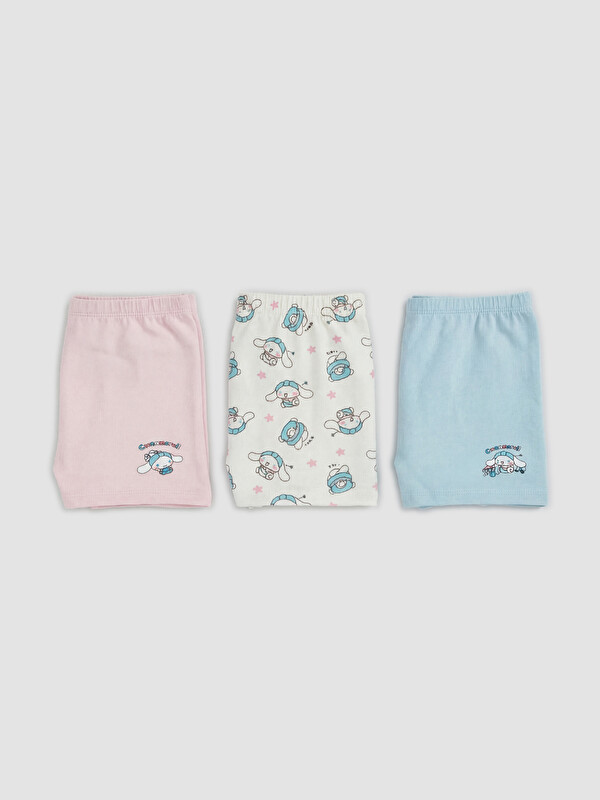 LCW Kids Cinnamoroll Licensed Girls' Boxer 3-Pack