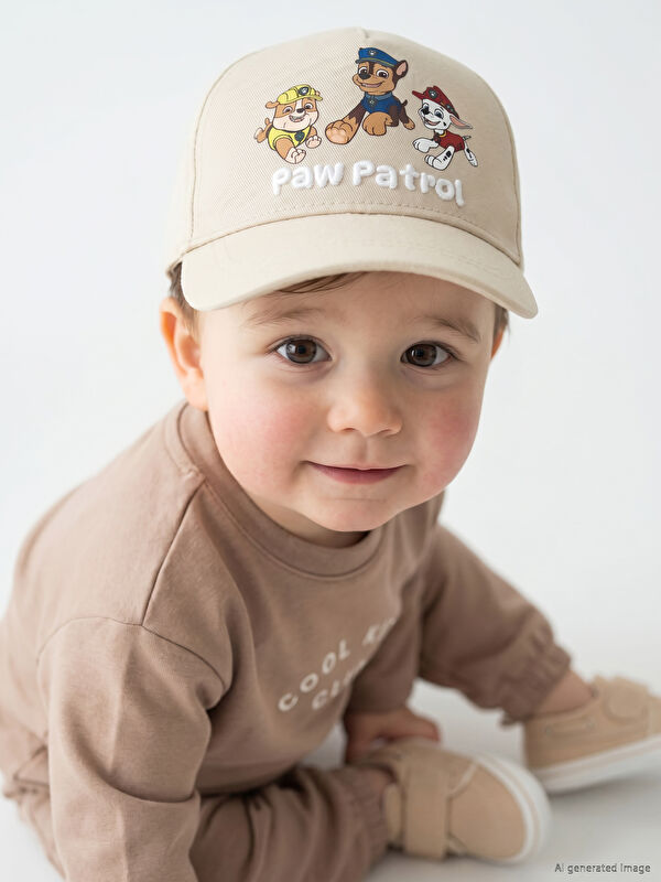 LCW ACCESSORIES Paw Patrol Baskılı Erkek Bebek Kep Şapka
