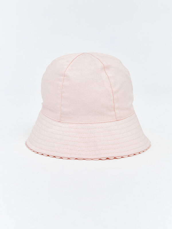 LCW baby Kız Bebek Bucket Şapka