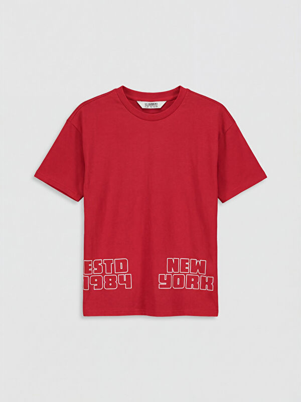 LCW Kids New York Printed Boys' T-Shirt