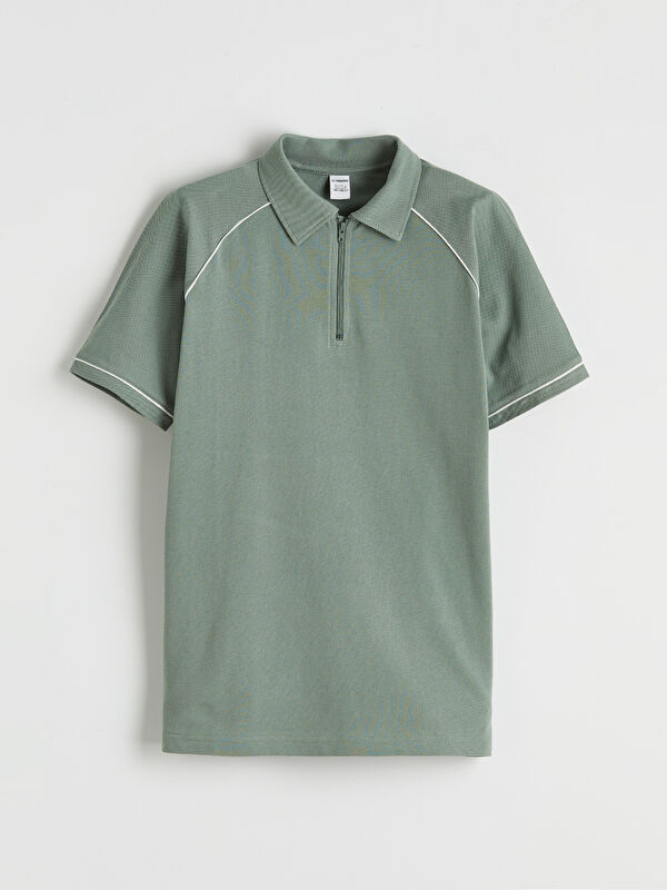 LCW Kids Polo Collar Short Sleeve Boys' T-Shirt