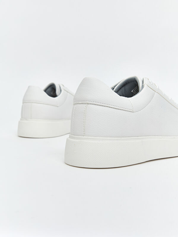 Deri Görünümlü Erkek Spor Ayakkabı - Görsel 6