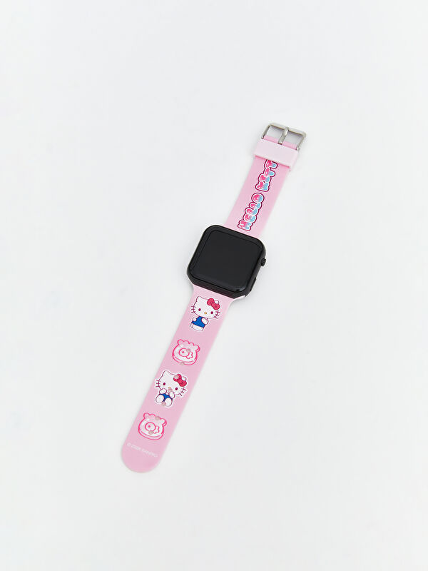 LCW JOY ساعة رقمية للبنات مطبوعة Hello Kitty