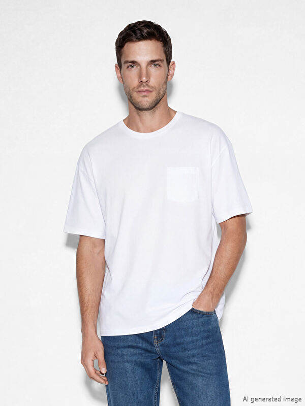 LC WAIKIKI Man WHITE T-Shirt