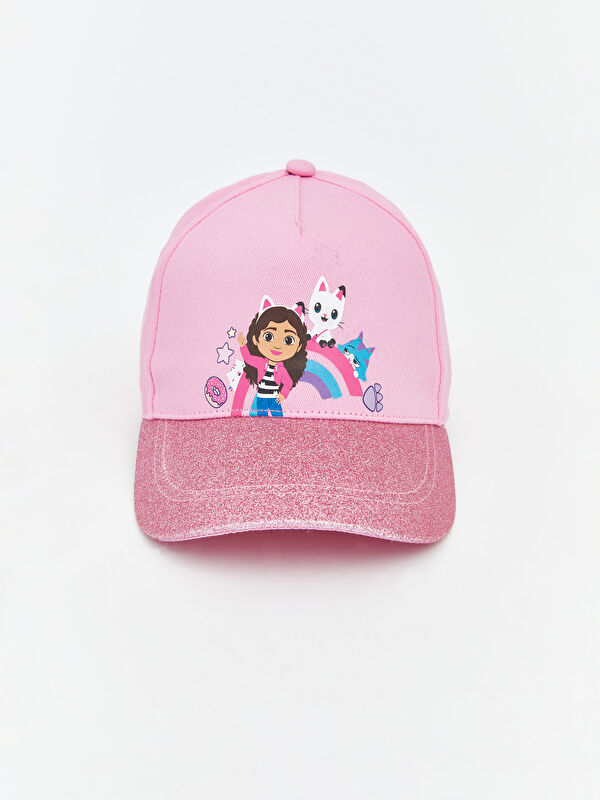 LCW ACCESSORIES Gabbys DollHouse Baskılı Kız Çocuk Kep Şapka