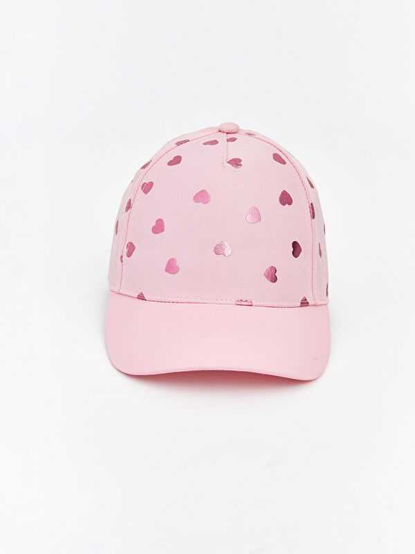 LCW ACCESSORIES Heart-patterned beanie for baby girls.