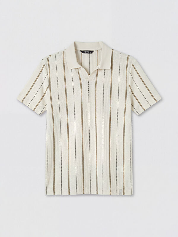XSIDE Polo Striped Men's T-Shirt