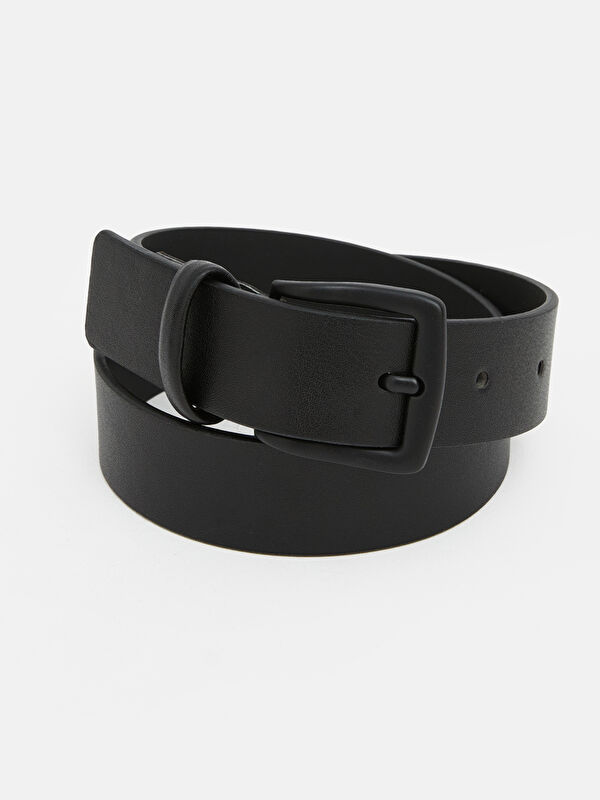 LCW ACCESSORIES Deri Görünümlü Erkek Çocuk Kemer 
